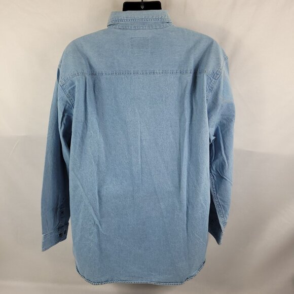 Reebok Indianapolis Motor Speedway Vintage Long Sleeve Button-Up Shirt Mens 2XL - Picture 3 of 4